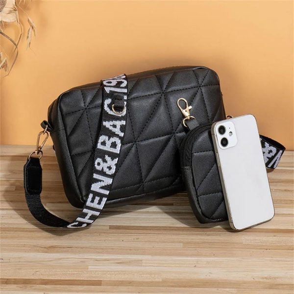 Pu Leather (2 Piece) Cross-body Women Bag