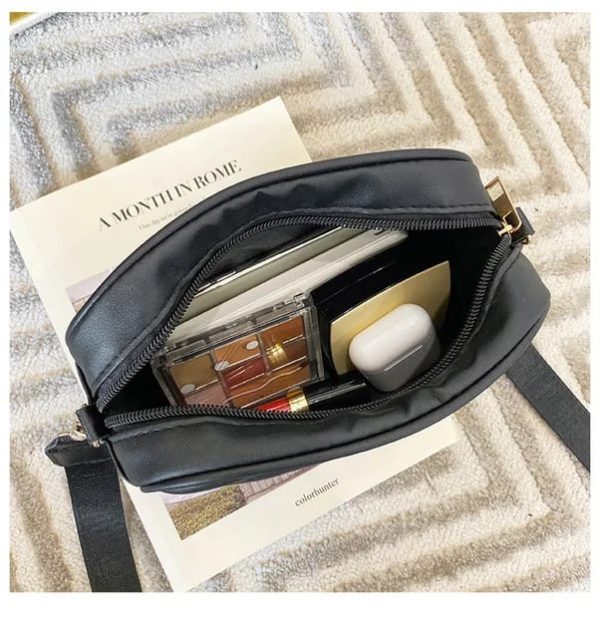 Leather Square Shoulder Bag For Women