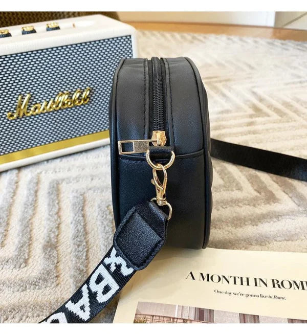 Leather Square Shoulder Bag For Women