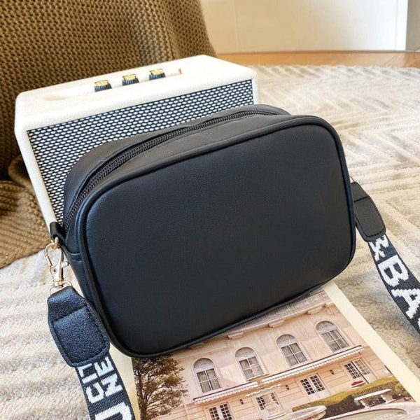 Leather Square Shoulder Bag For Women