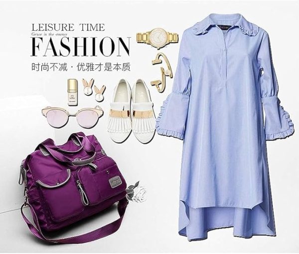 One Shoulder Canvas Ladies Travel Bag