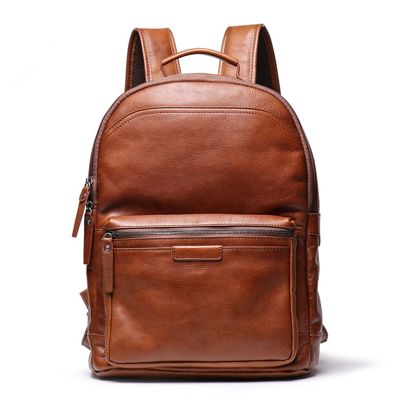 Genuine Leather Backpack - Quality & Timeless Elegance