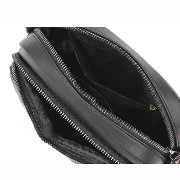 ( 1 Piece ) Women’s Pu Leather Embroidered Shoulder Bag