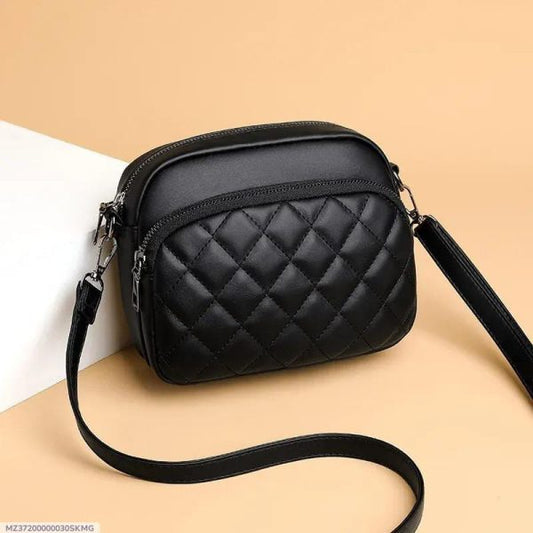 ( 1 Piece ) Women’s Pu Leather Embroidered Shoulder Bag