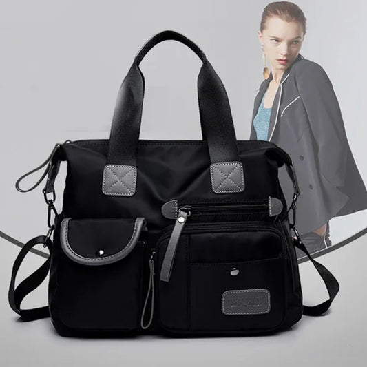 One Shoulder Canvas Ladies Travel Bag